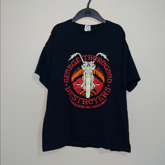 Gildan Other - Gildan George Thorogood American made motorcycle t shirt